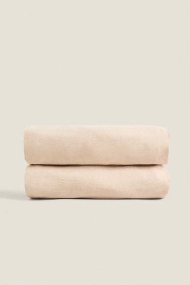PLAID CHENILLE XXL - Beige clair de Zara - Image 1