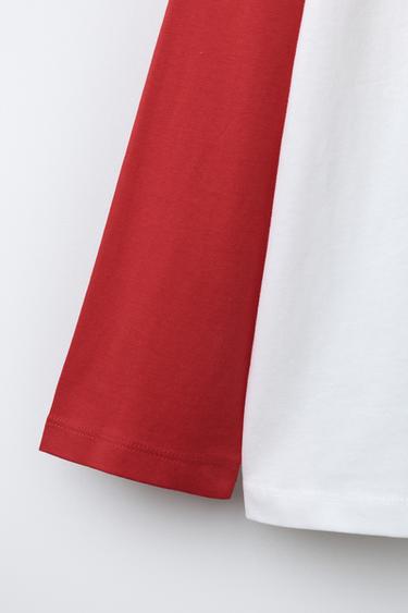HORSE RAGLAN SLEEVE T-SHIRT - White by Zara - Image 3