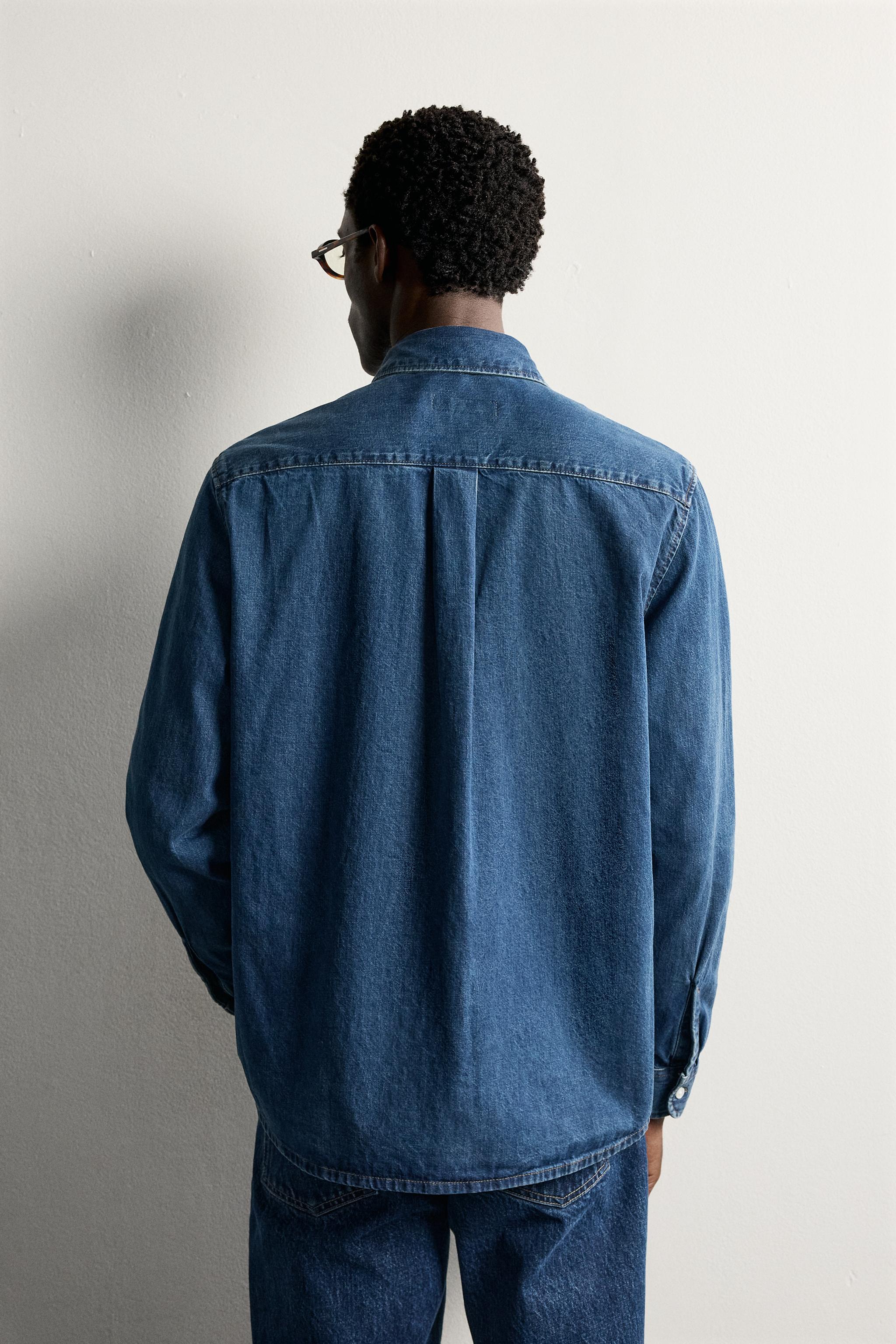 REGULAR FIT DENIM SHIRT