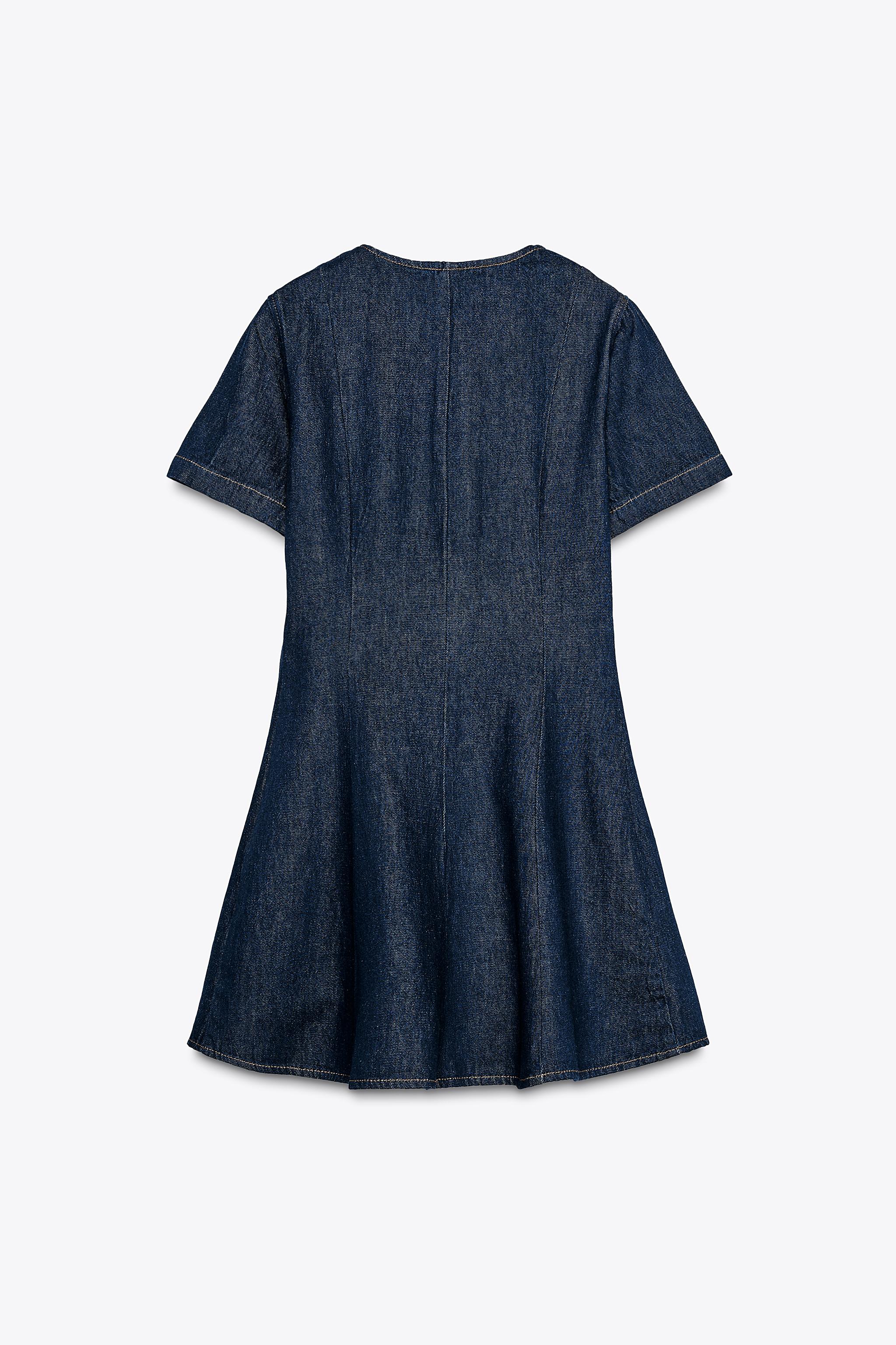 Z1975 デニム ミニワンピース - ブルー | ZARA Japan / 日本