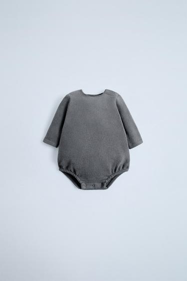 Zara SOFT TOUCH BODYSUIT - Steel