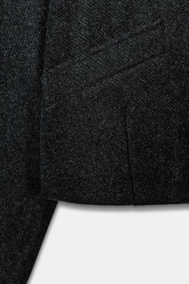 BOMBER DOUX BAS ÉLASTIQUE - Gris de Zara - Image 7