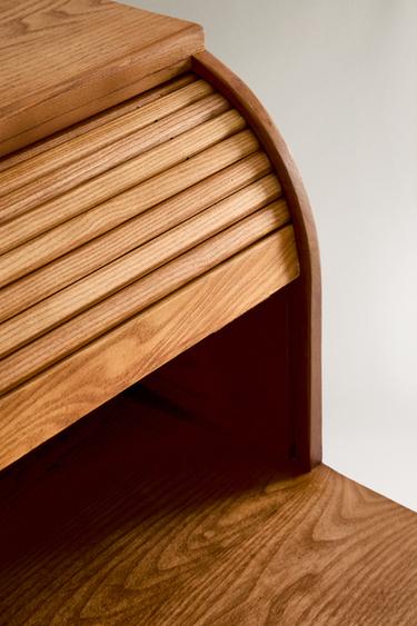 BUREAU EN BOIS - Beige clair de Zara - Image 3