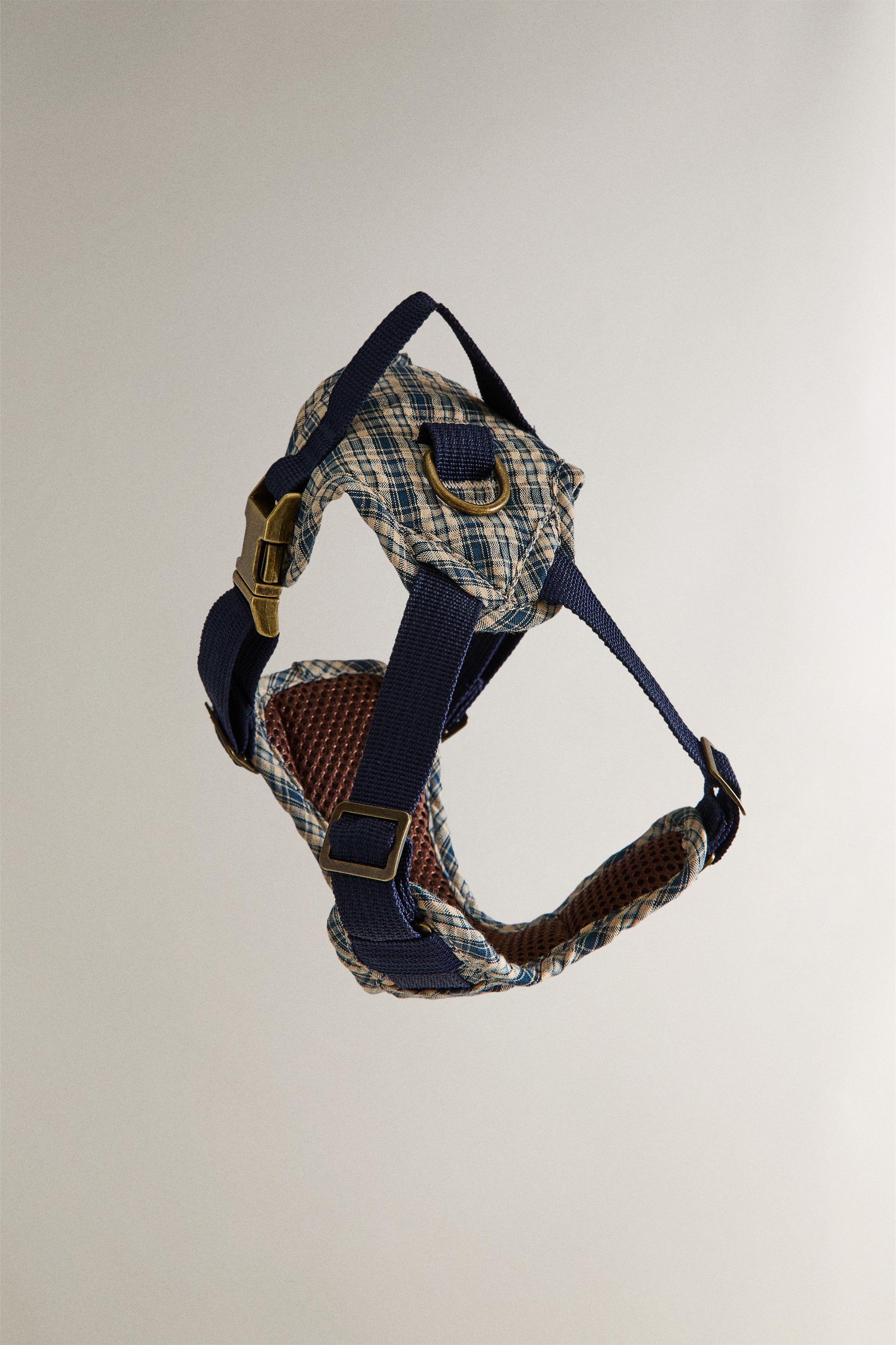 GINGHAM PET HARNESS