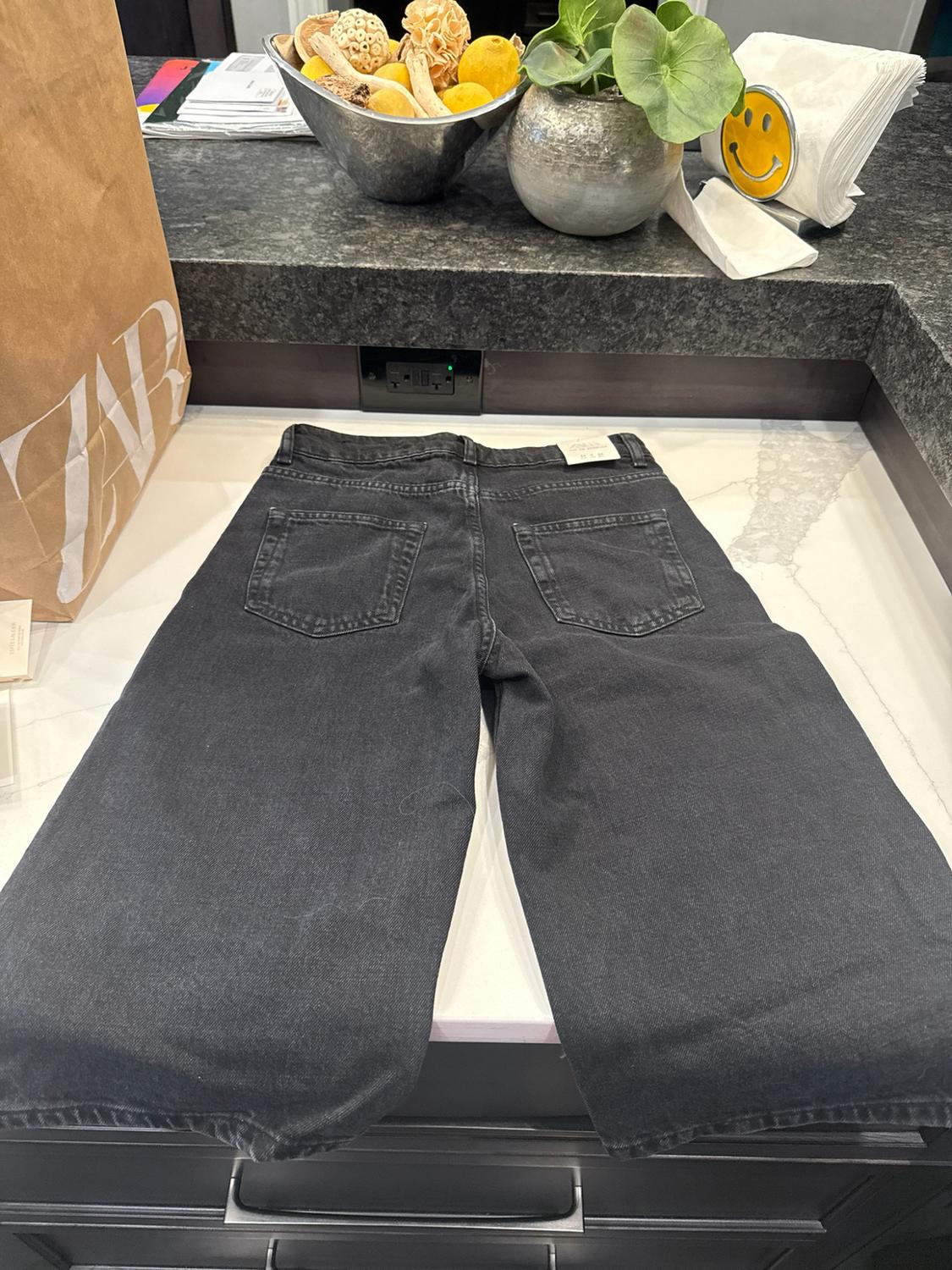 ZW COLLECTION MID-RISE DENIM SHORTS - Image 3