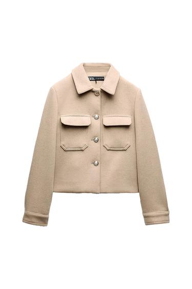 SHORT WOOL BLEND JACKET