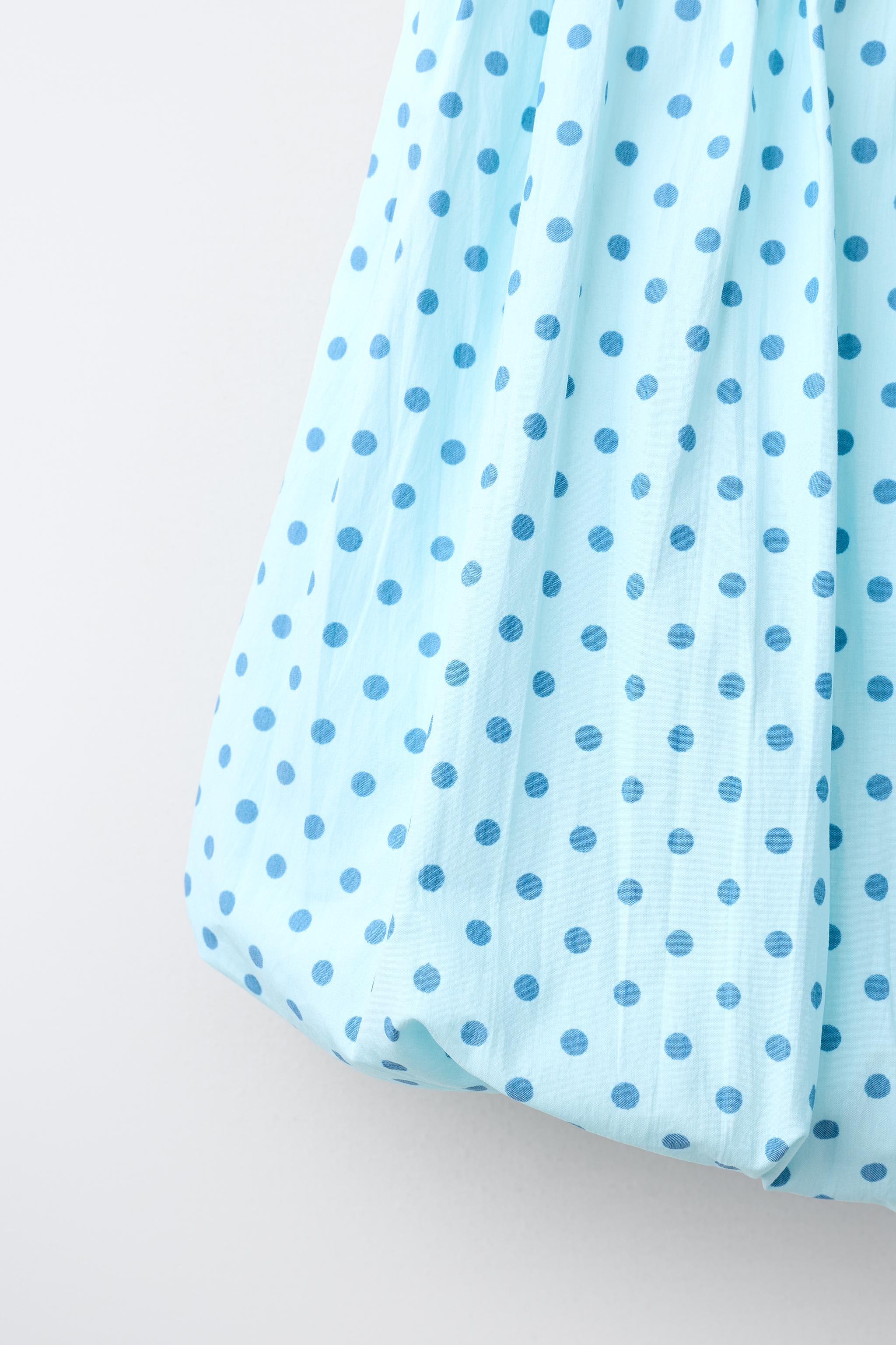 Детские юбки Zara POLKA DOT BALLOON SKIRT — фото 5