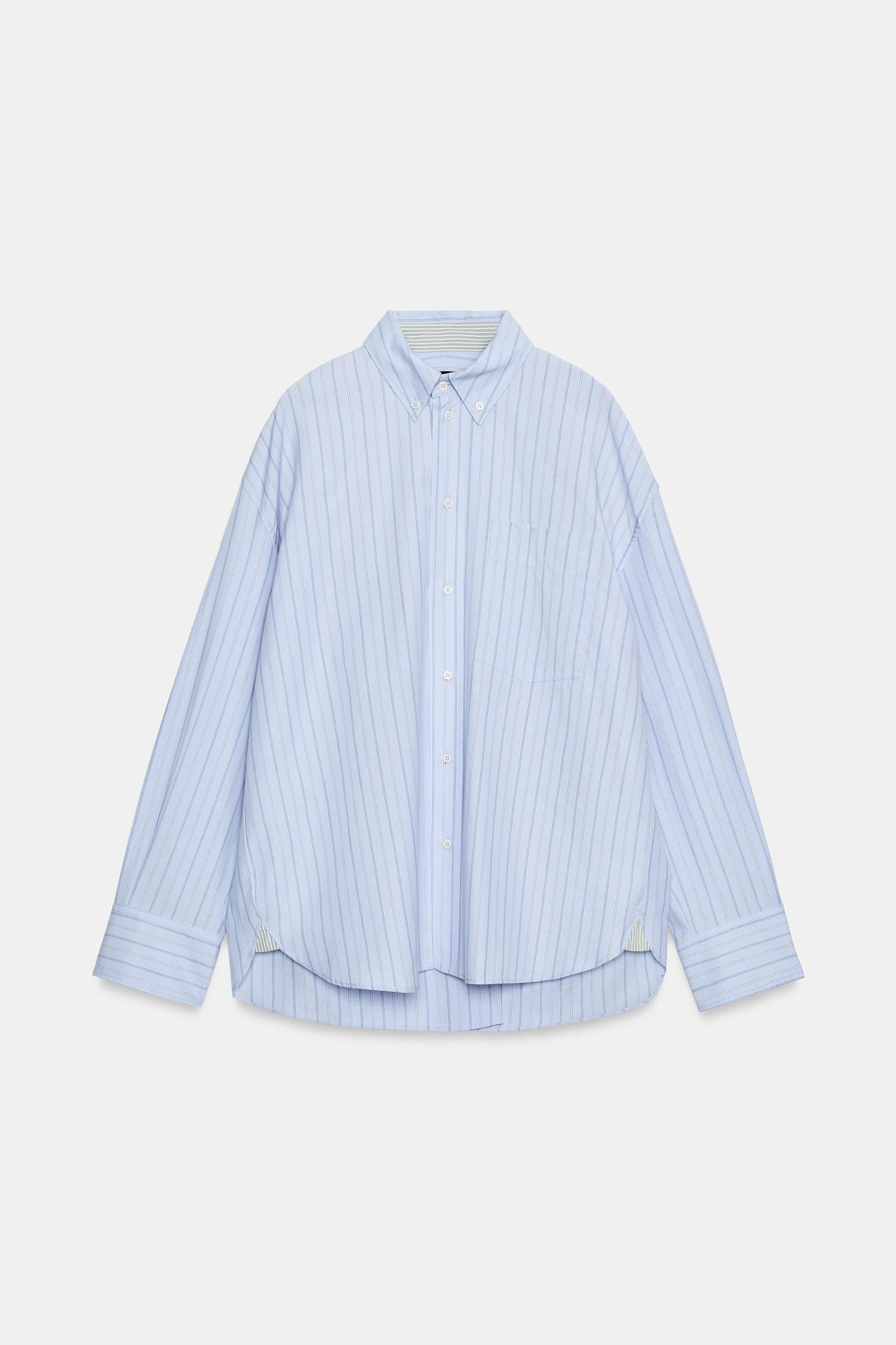 STRIPED OXFORD SHIRT ZW COLLECTION
