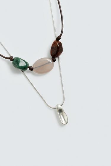 LOT DE 2 COLLIERS ASSORTIS - divers de Zara - Image 3