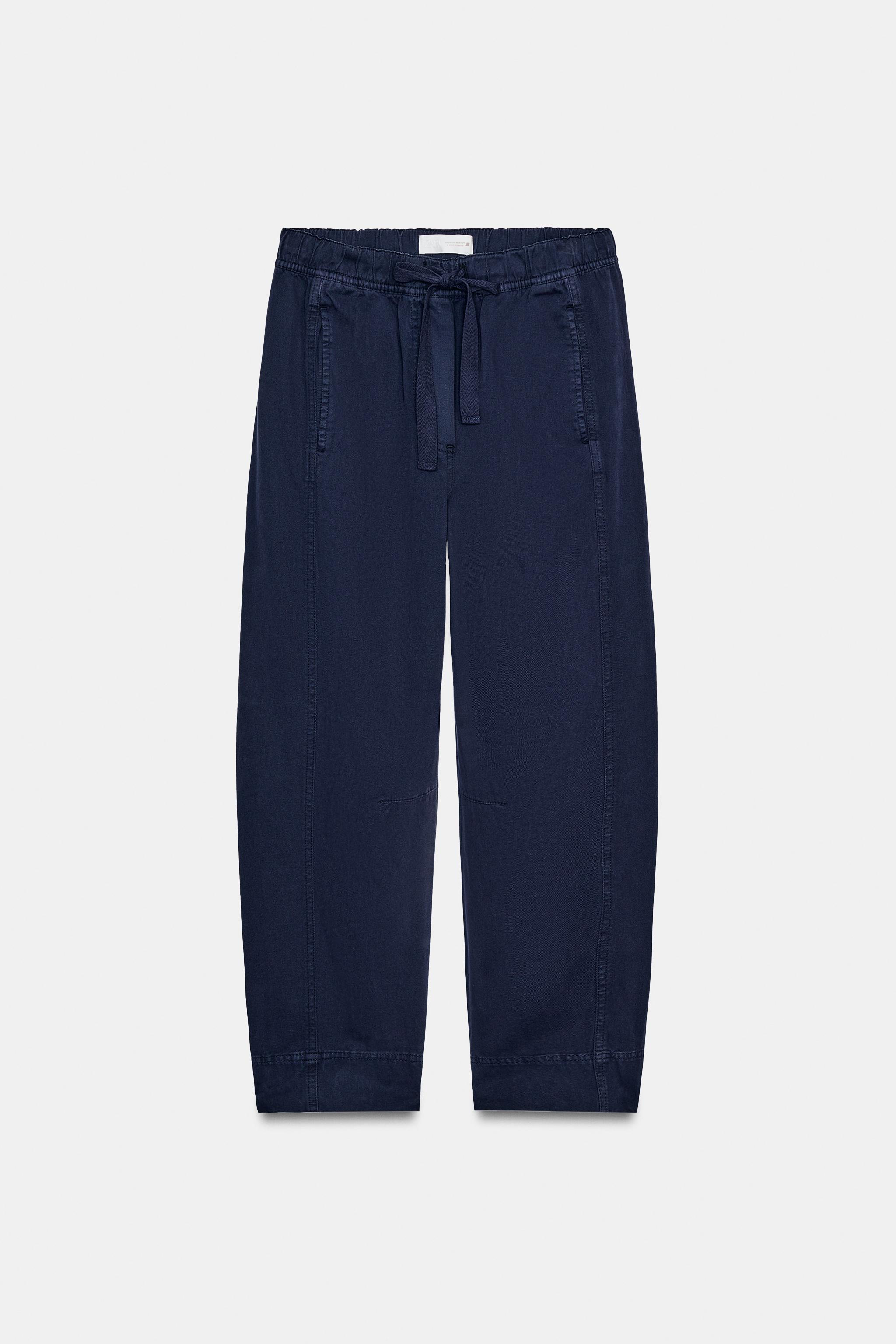 LASTİKLİ BEL PANTOLON - Görsel 7