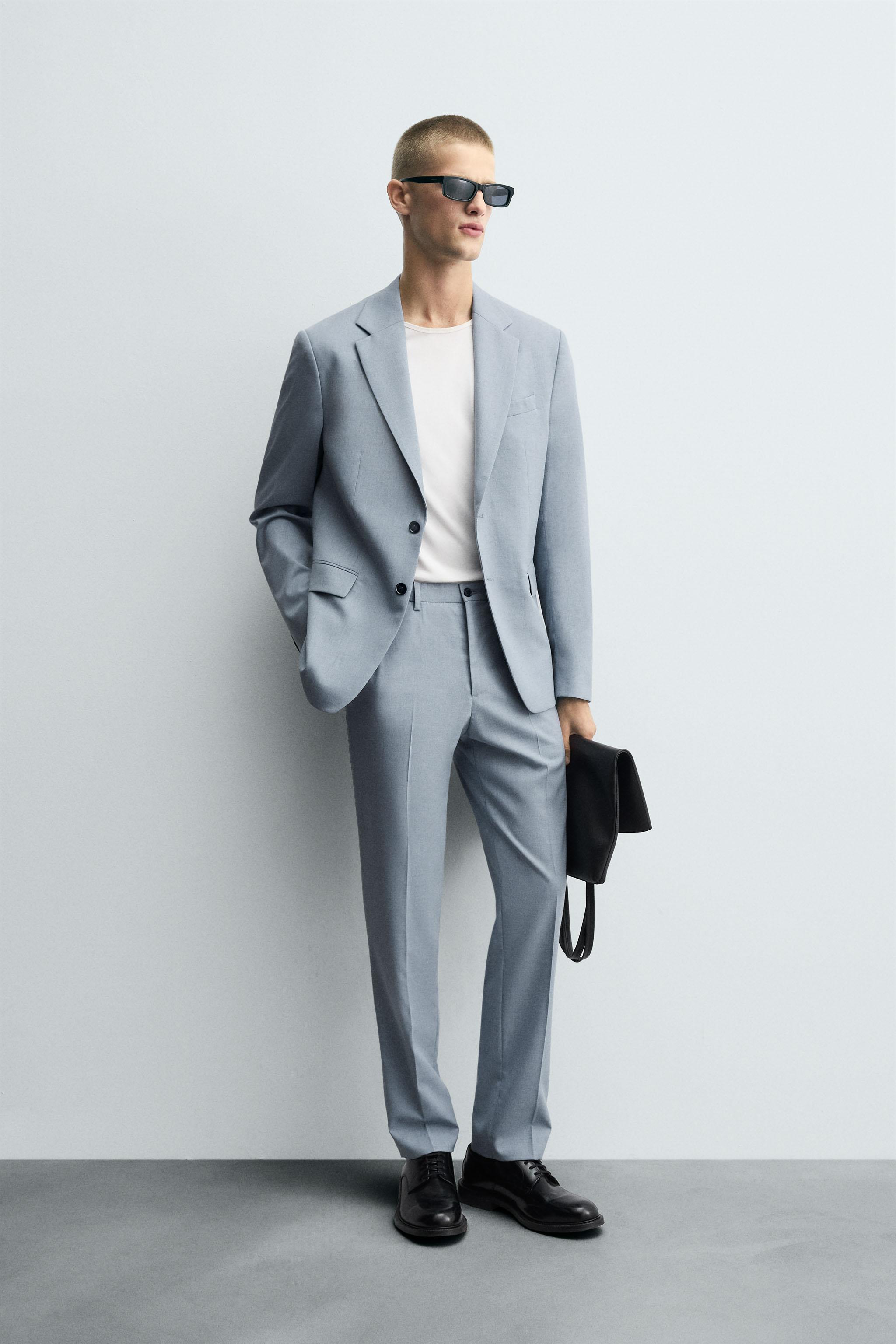 ブルー & ネイビースーツ | メンズ | ZARA 日本