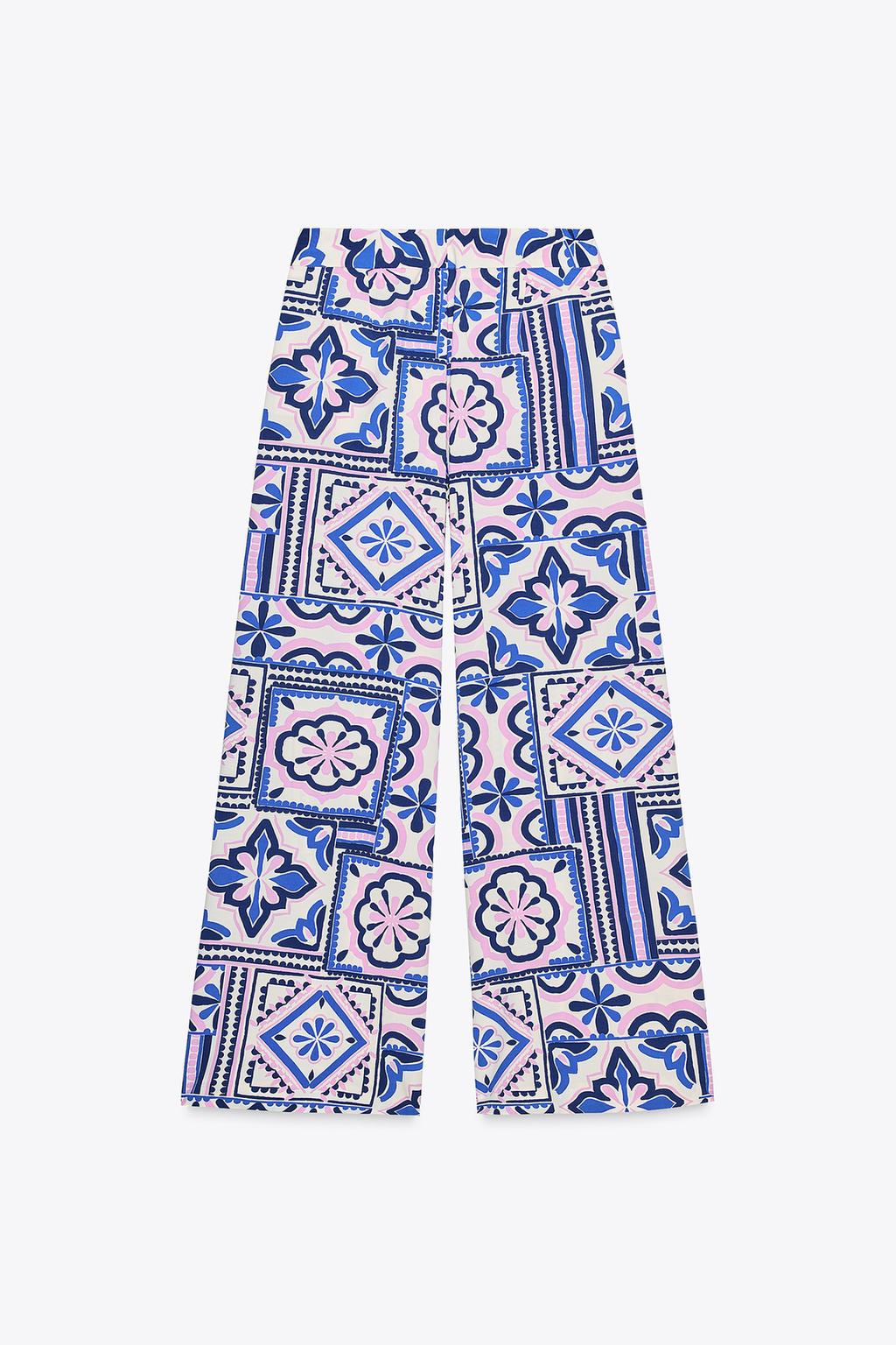Thumbnail image for PRINTED PALAZZO TROUSERS