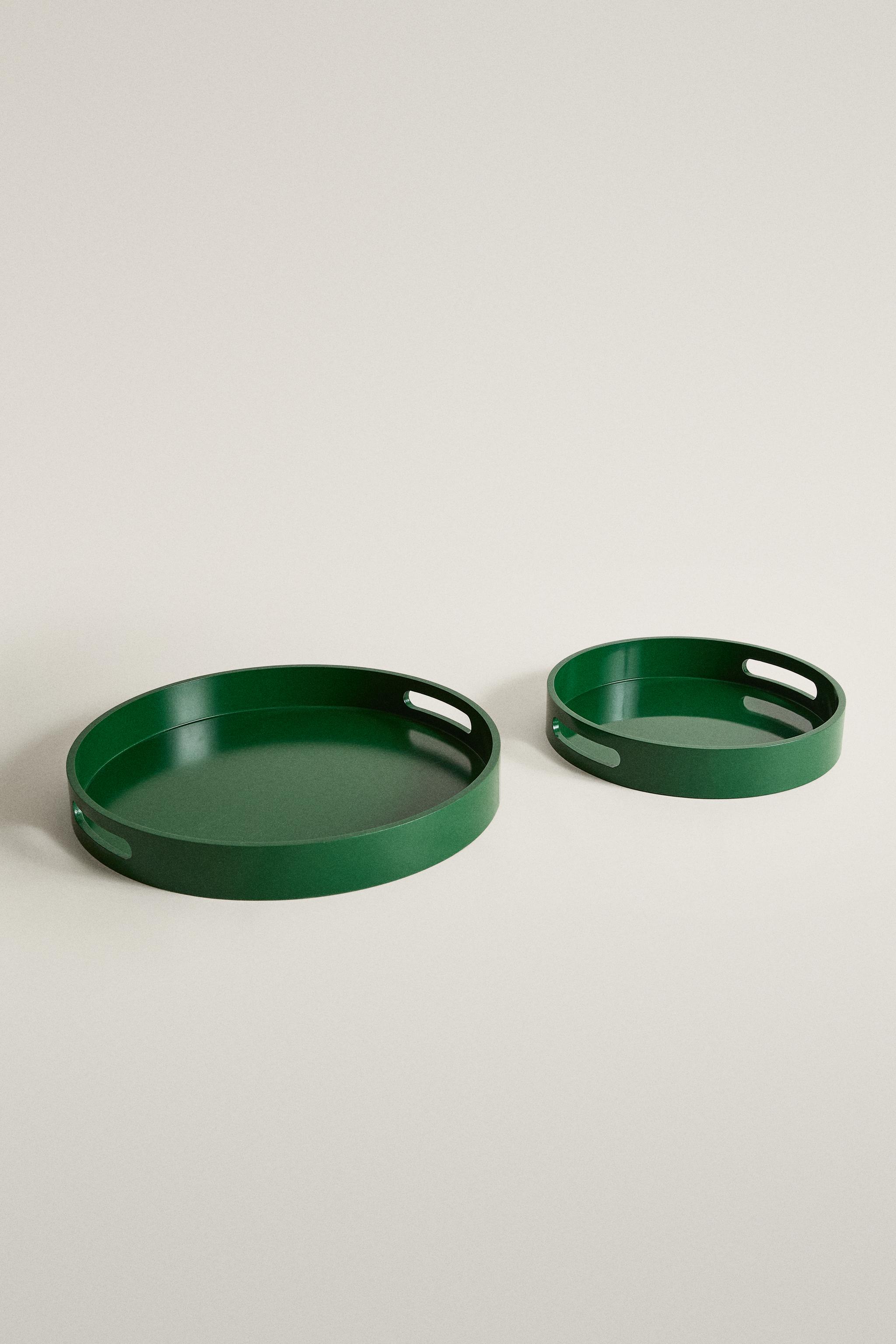 ROUND LACQUERED TRAY