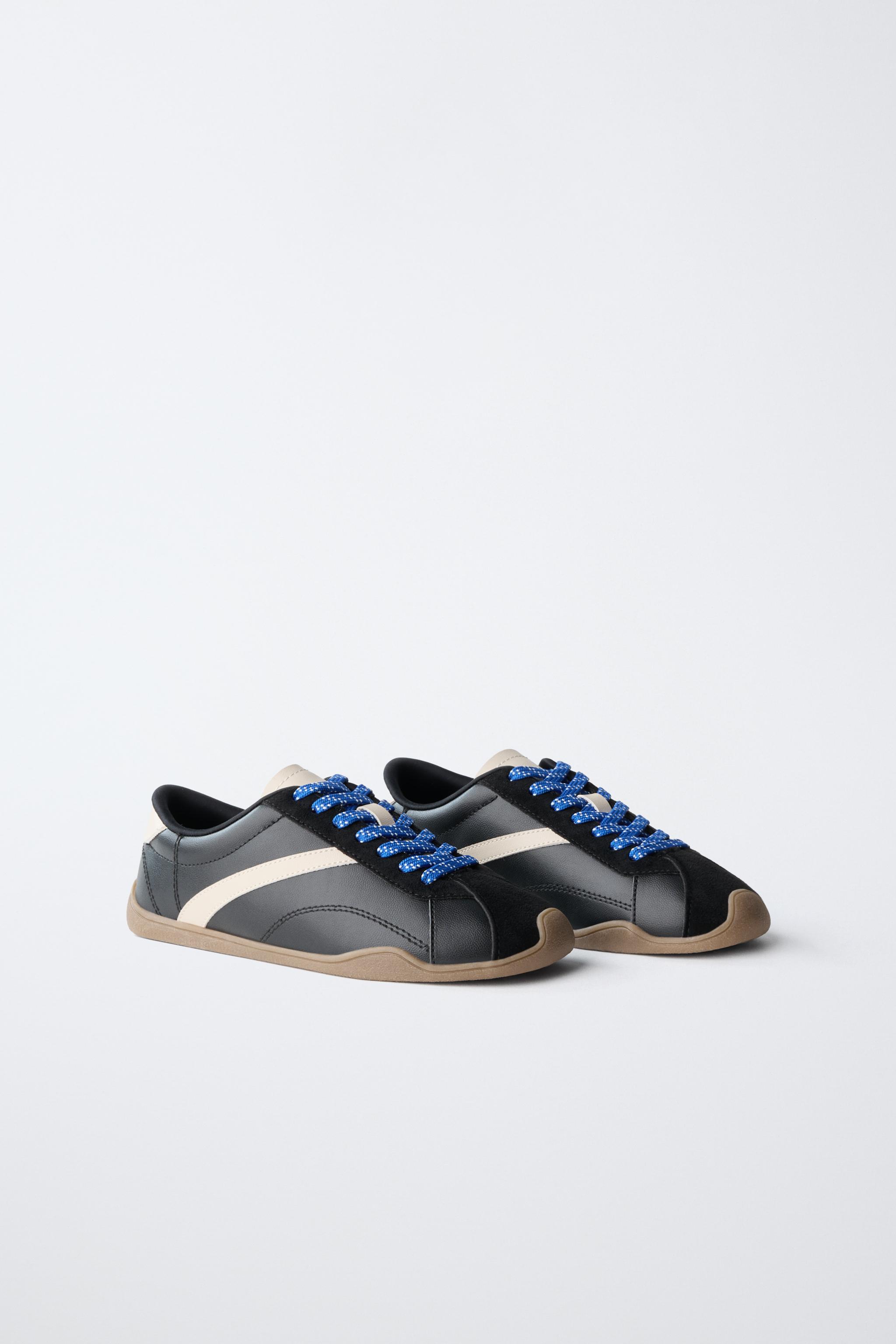 CONTRAST RETRO PLIMSOLLS - Blue | ZARA Curaçao / Curazao