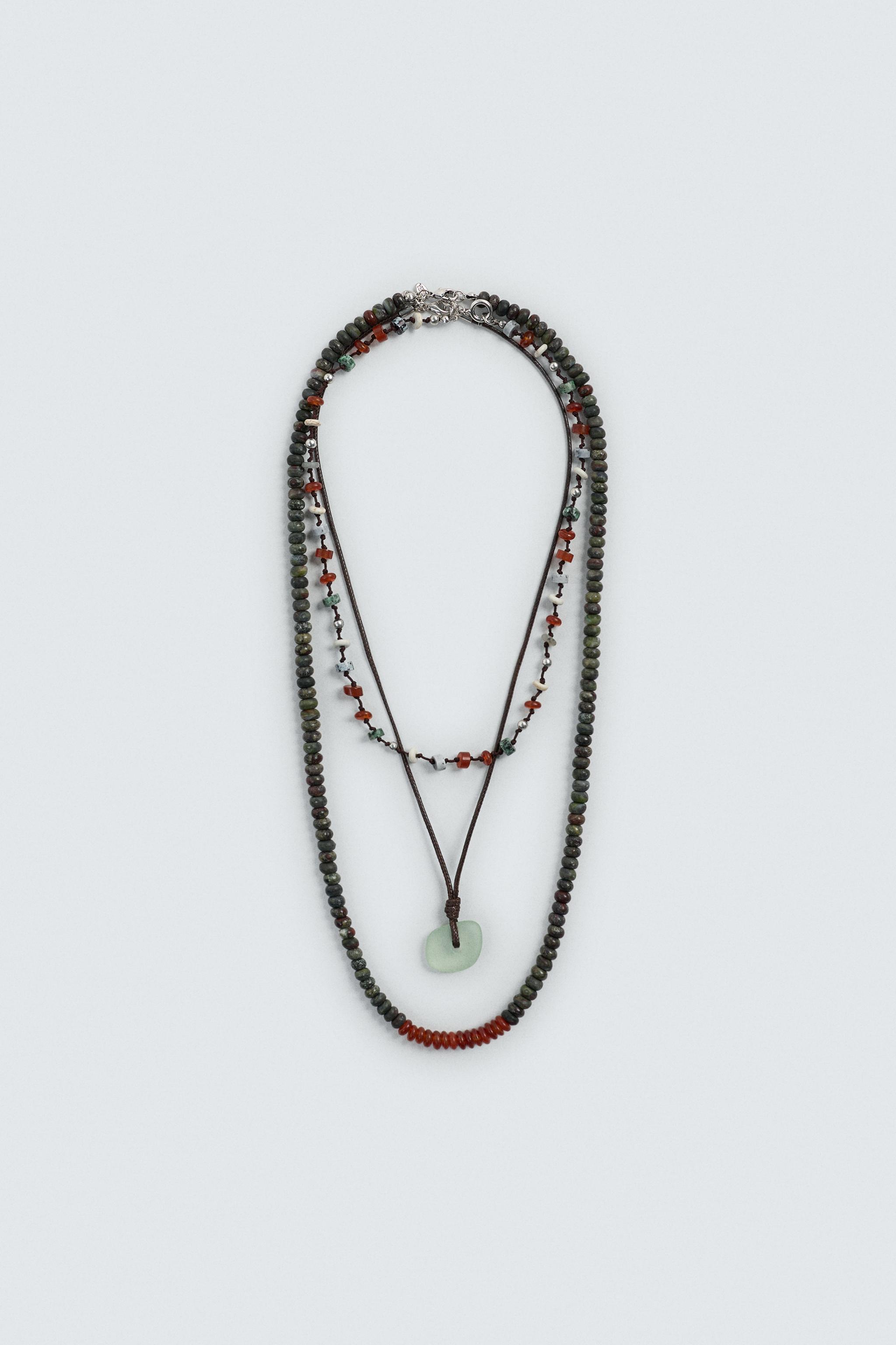 PACK OF 3 COMBINATION NECKLACES — various