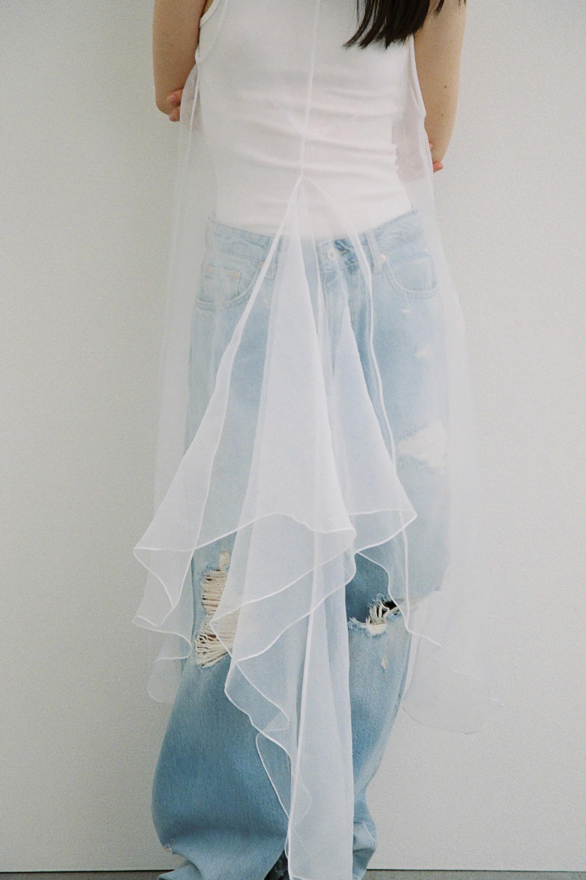 ZARA オーガンザ ボリューム ワンピース ZW COLLECTION 3383/408 03383408250-p.jpg?ts=1747732559630