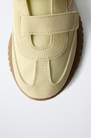 CHAUSSURES DE SPORT AVEC VELCROS - Jaune de Zara - Image 3