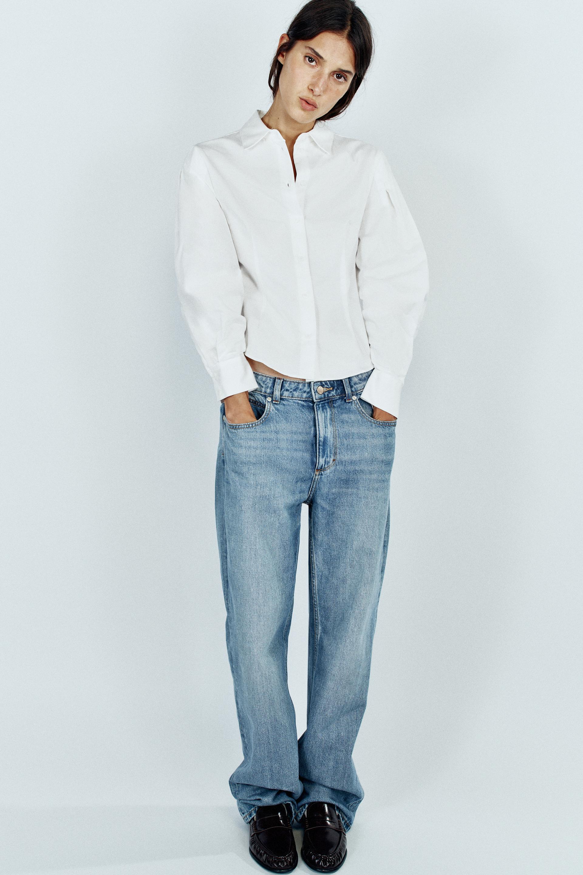 PLEATED-SLEEVE SHIRT - angle 1