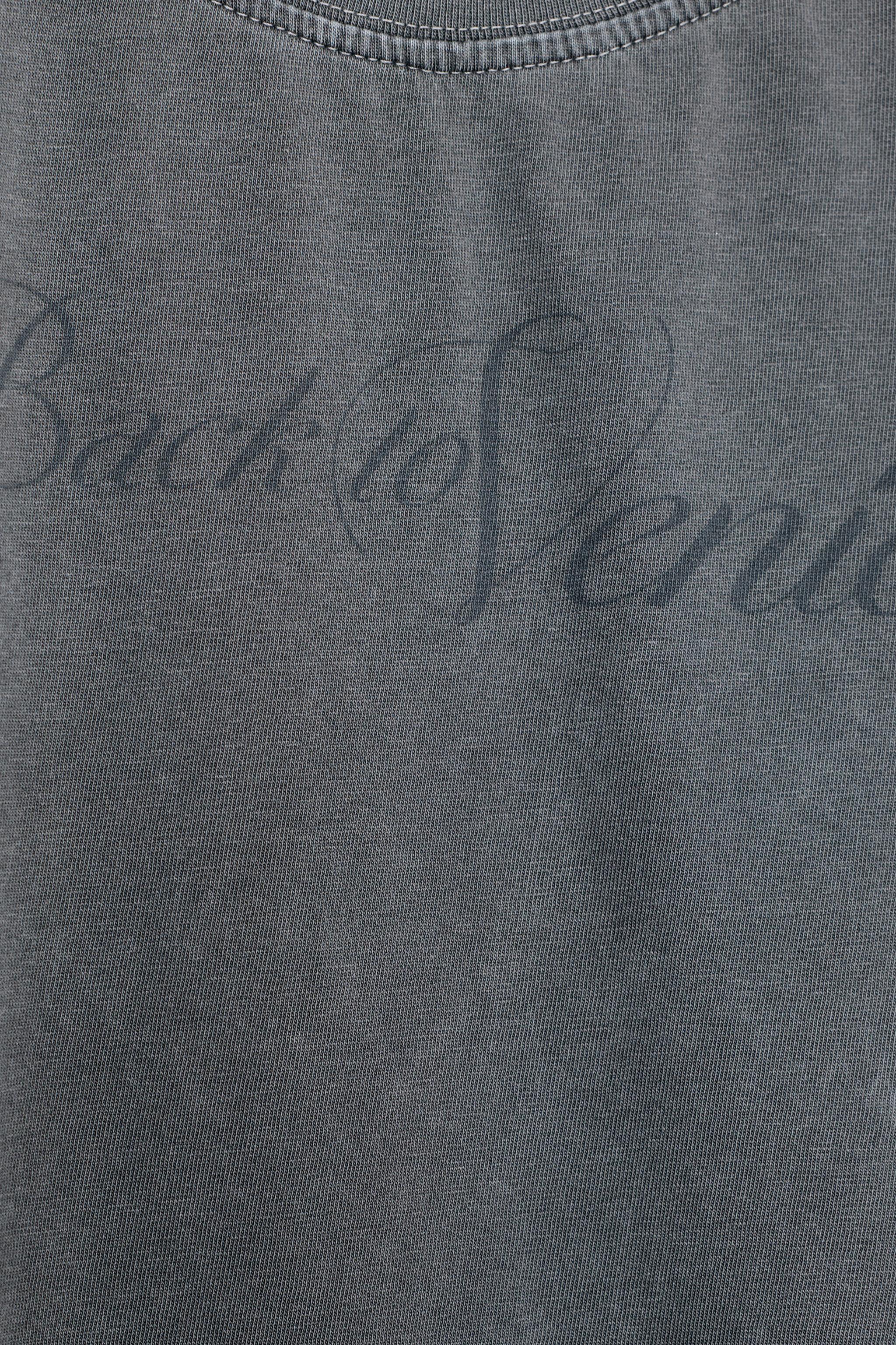 WASHED TEXT T-SHIRT