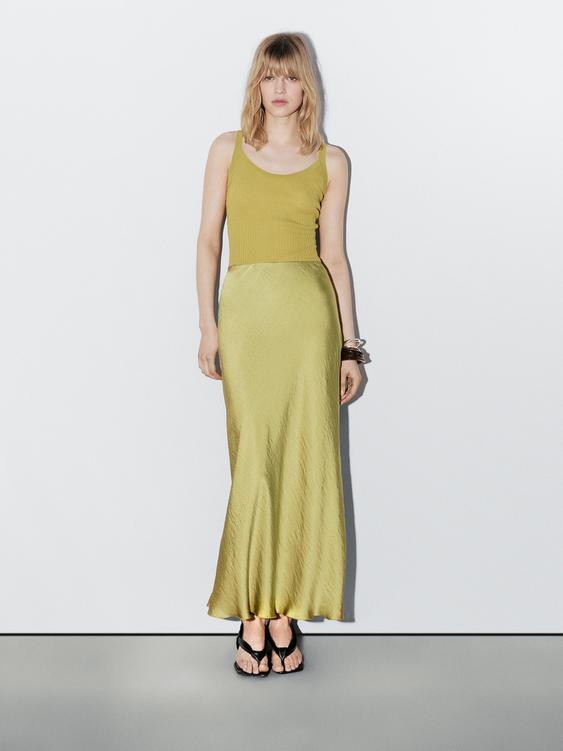 Cotton blend strappy knit bodysuit - STUDIO