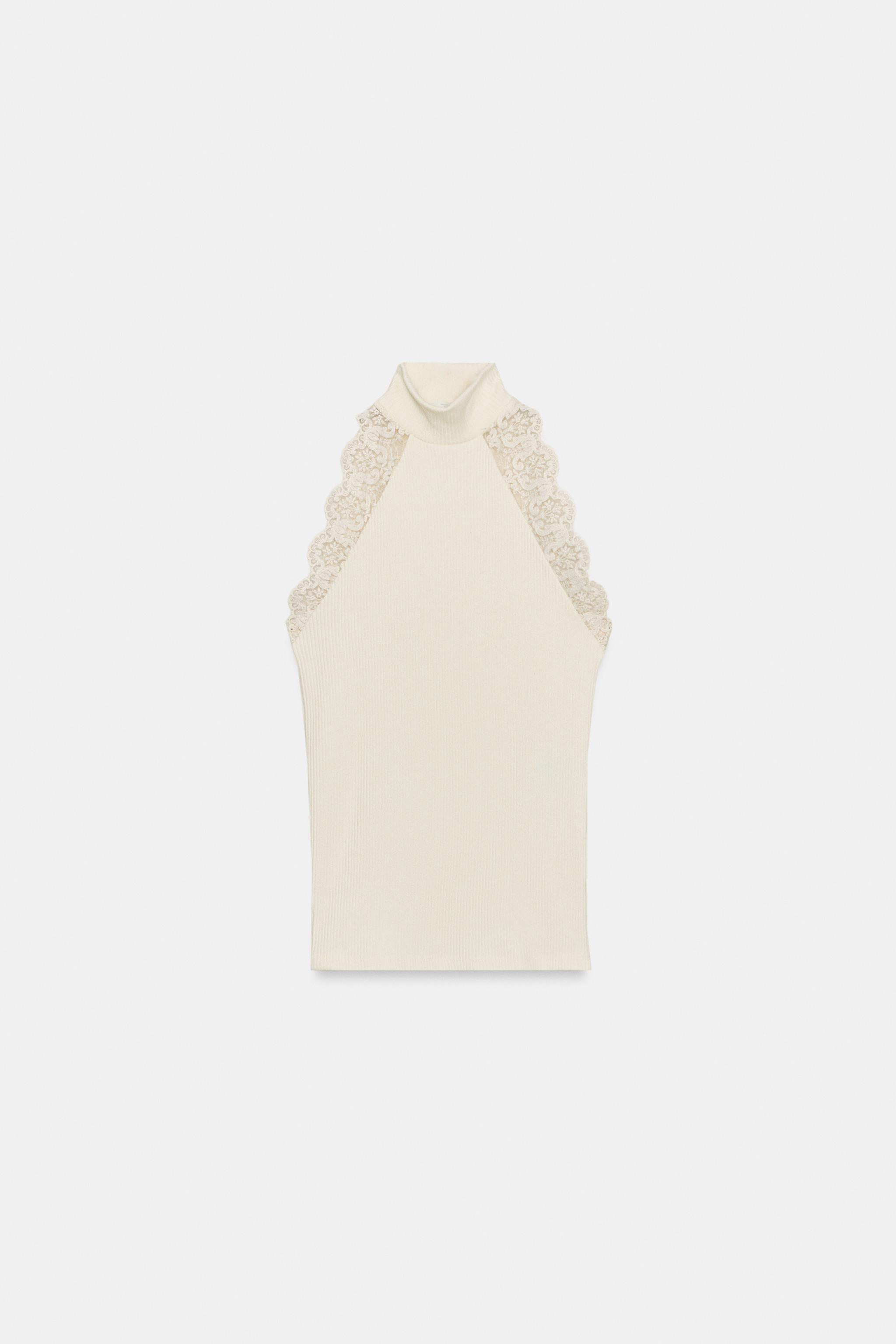 LACE RIB TOP