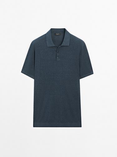 Polo punto mezcla lino - Marino de Zara