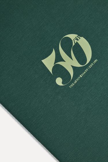 ZARA SMALL 50TH ANNIVERSARY NOTEBOOK - Green by Zara - Image 2