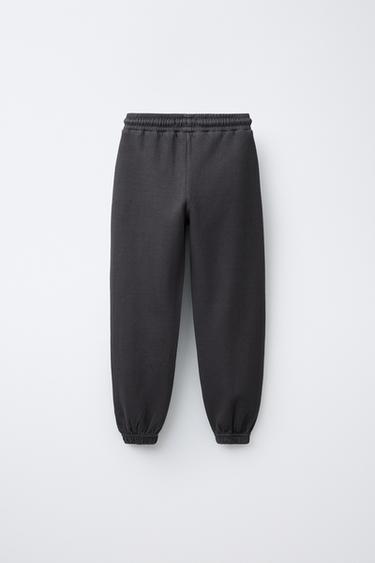 ENSEMBLE SWEAT-SHIRT ET PANTALON DE JOGGING INTERLOCK - Gris anthracite de Zara - Image 5