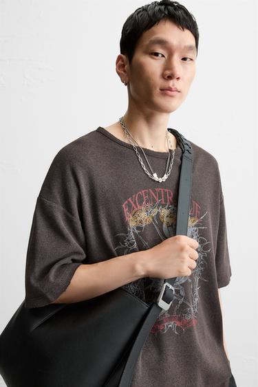 BOLSO SHOPPER LISO - Negro de Zara - Imagen 0