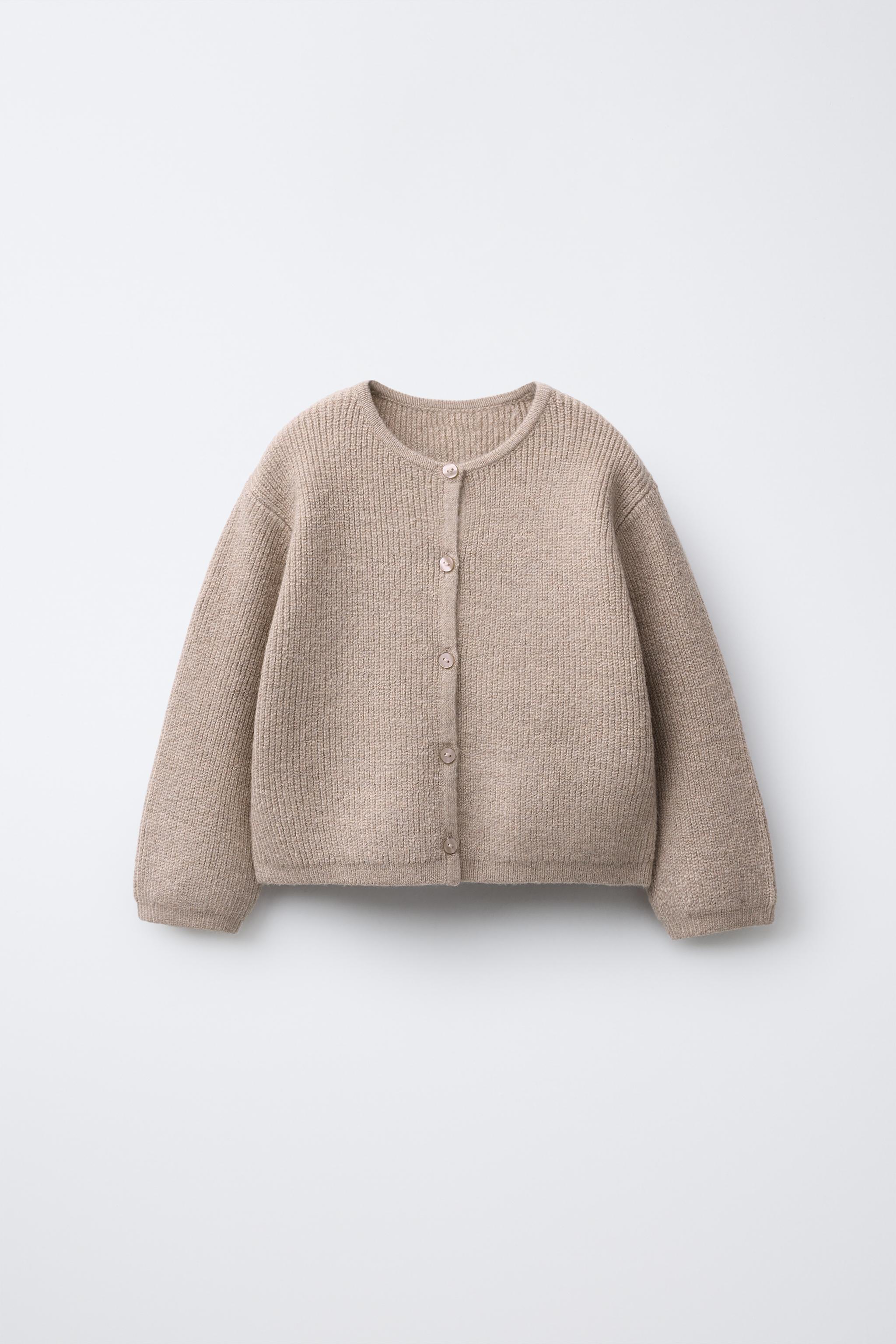 ベーシックニットカーディガン - ピンクマール | ZARA Japan / 日本