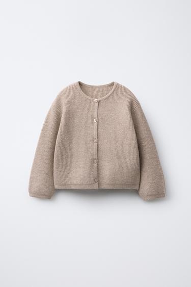 CHAQUETA PUNTO BÁSICA - Arena / Vigoré de Zara
