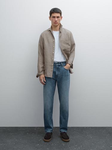 Zara Tapered fit jeans - Indigo - Image 0