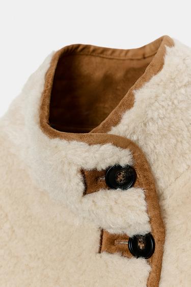 REVERSIBLE DOUBLE-FACED JACKET - camel by Zara - Image 10