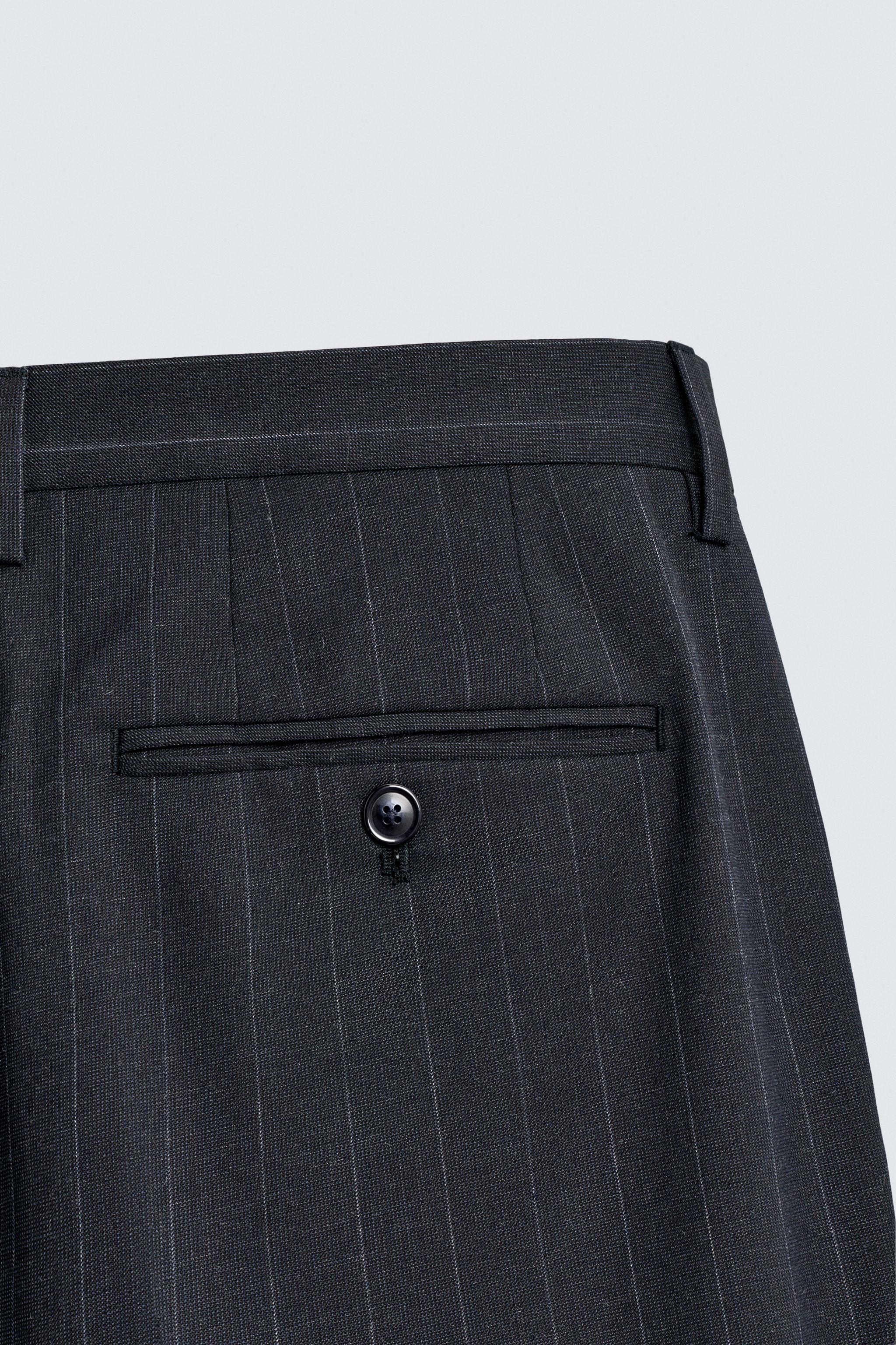 PANTALON DE COSTUME À RAYURES