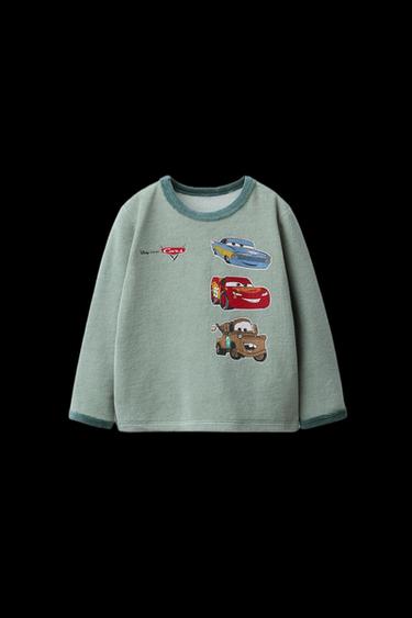 2-6 YEARS/ CARS LIGHTNING MCQUEEN AND FRIENDS ©DISNEY VELVET PYJAMAS - Green by Zara