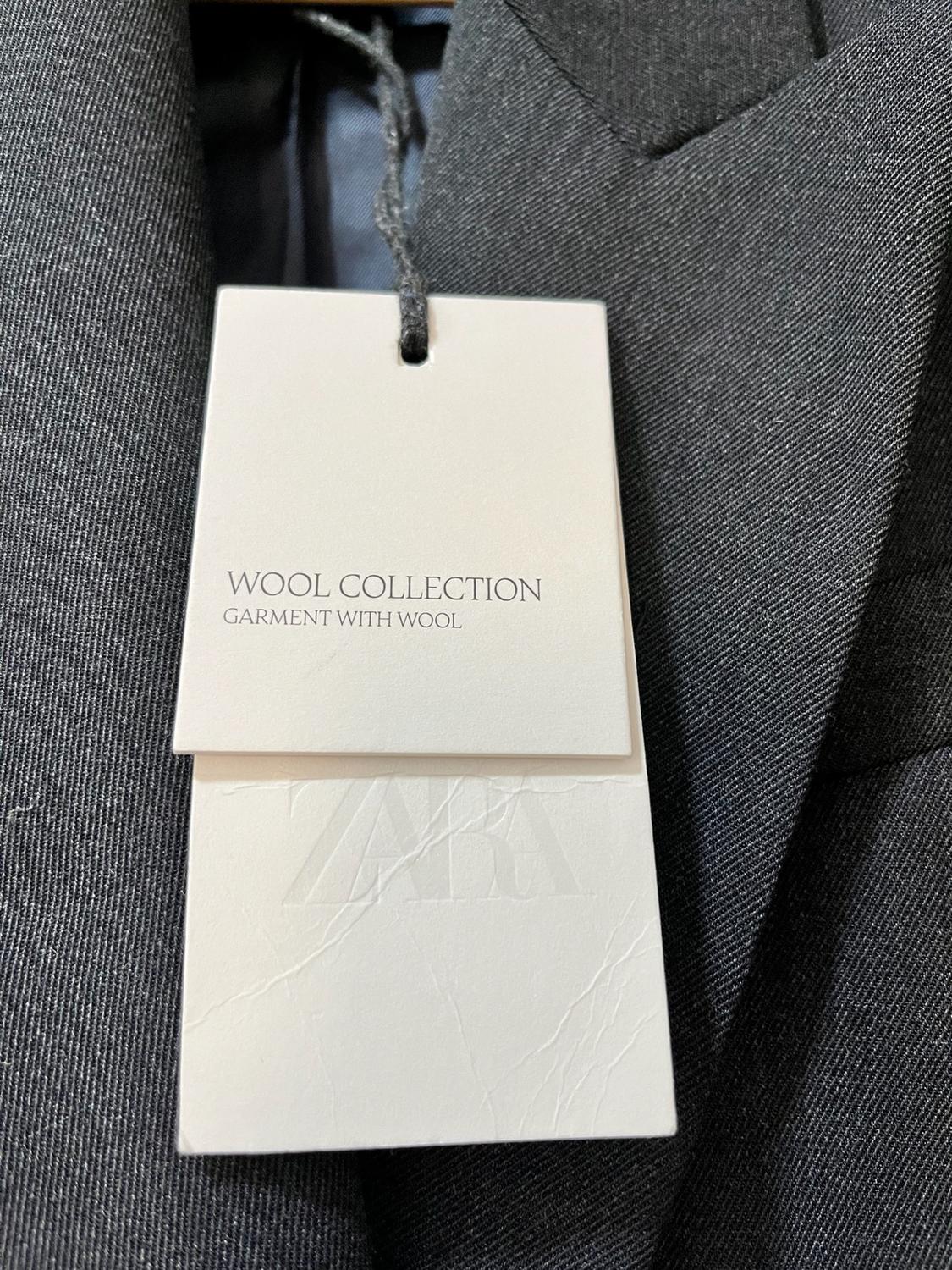OVERSIZED WOOL BLEND BLAZER ZW COLLECTION LIMITED EDITION - Image 4