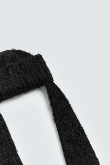 BONNET EN MAILLE OREILLES GOOFY HARRY LAMBERT FOR ZARA X DISNEY - Noir de Zara - Image 2