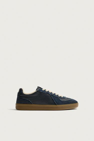 RETRO STYLE TRAINERS - Blue by Zara