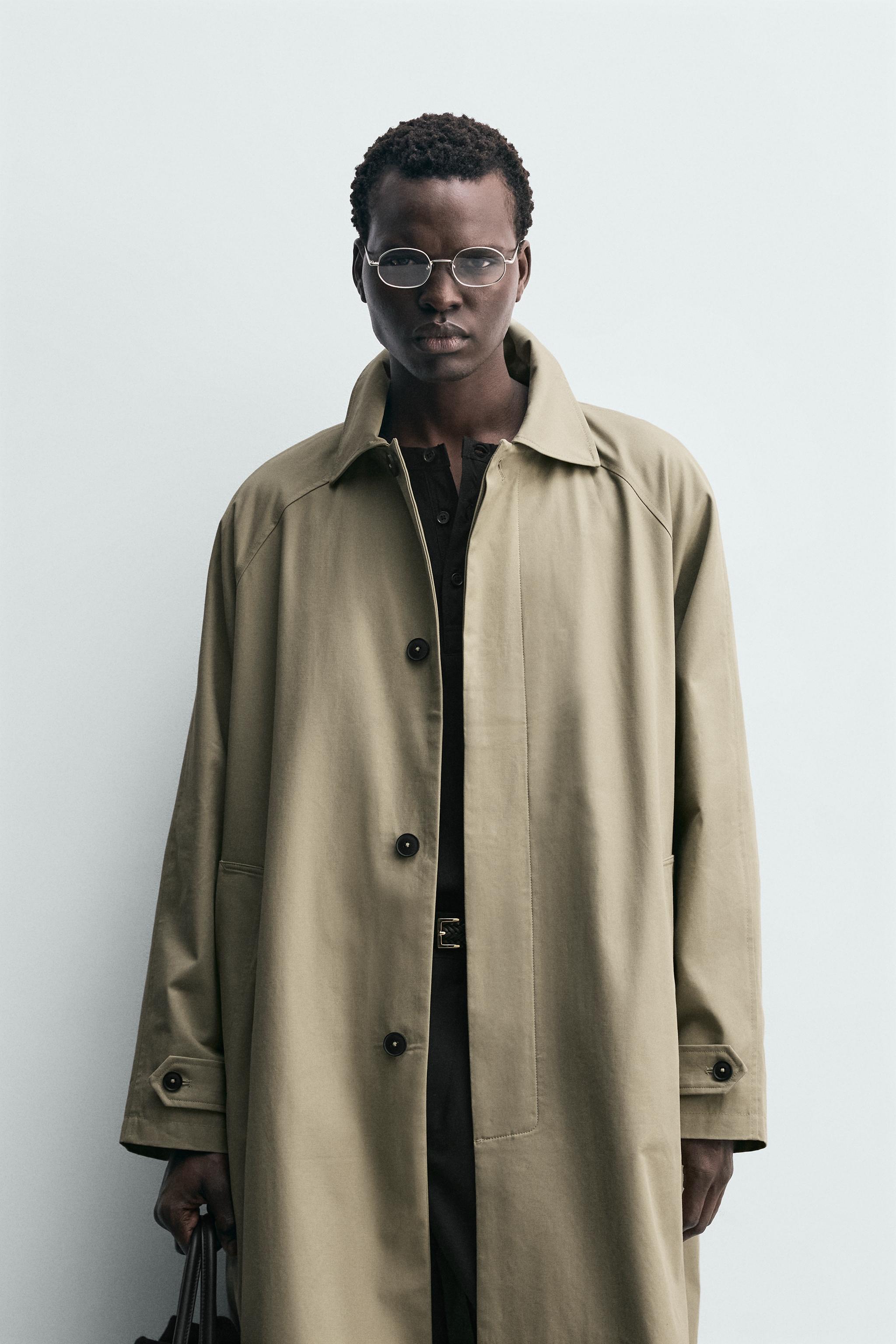 RELAXED FIT TRENCH COAT