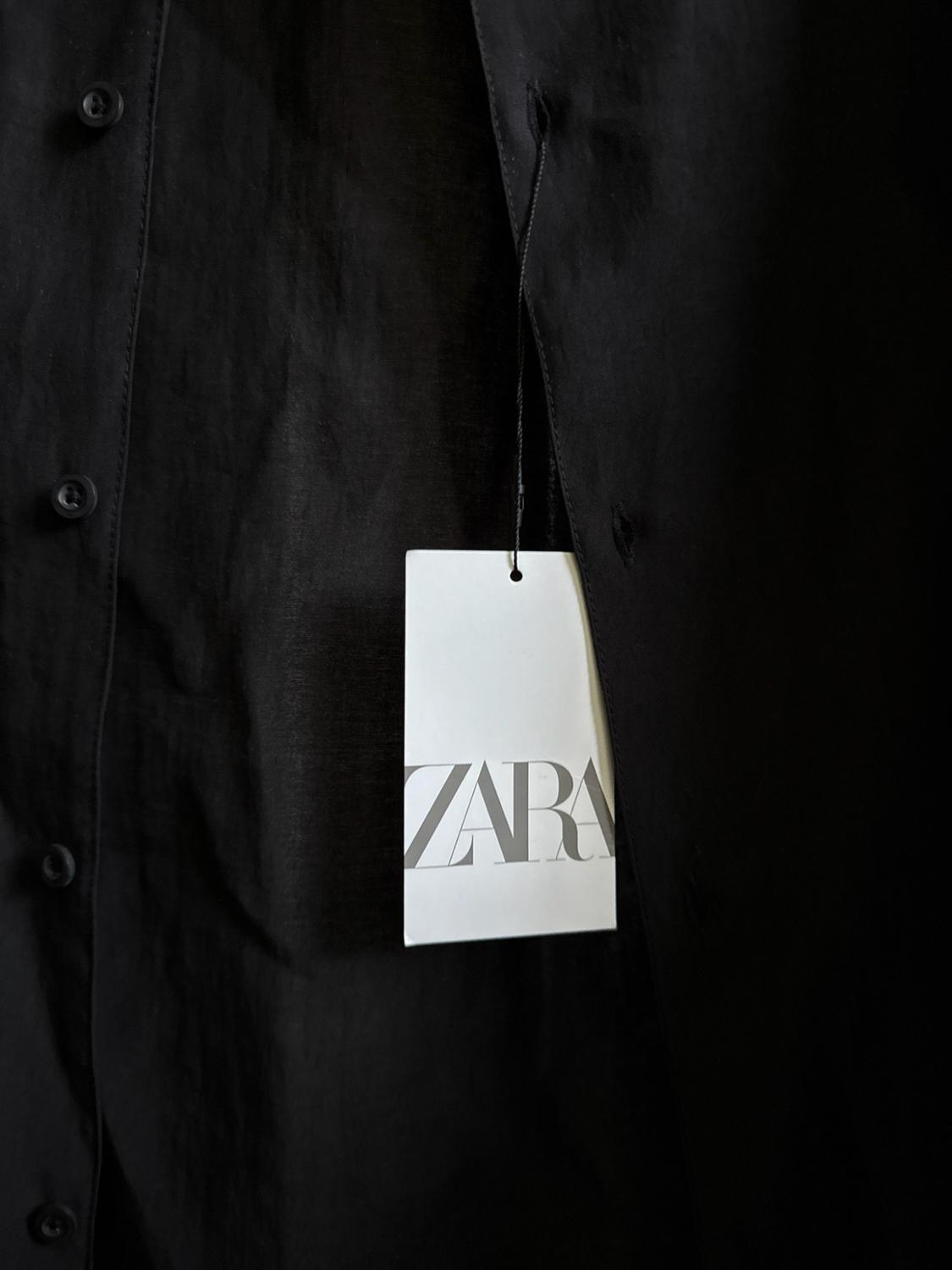 FLOWY BAND COLLAR SHIRT - Image 4