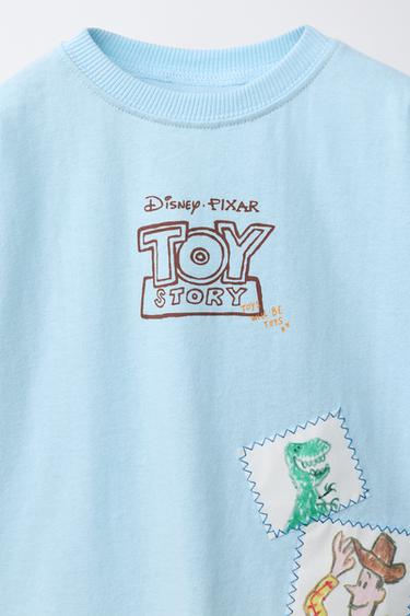 TOY STORY © DISNEY PIXAR PATCH T-SHIRT - Sky blue by Zara - Image 2