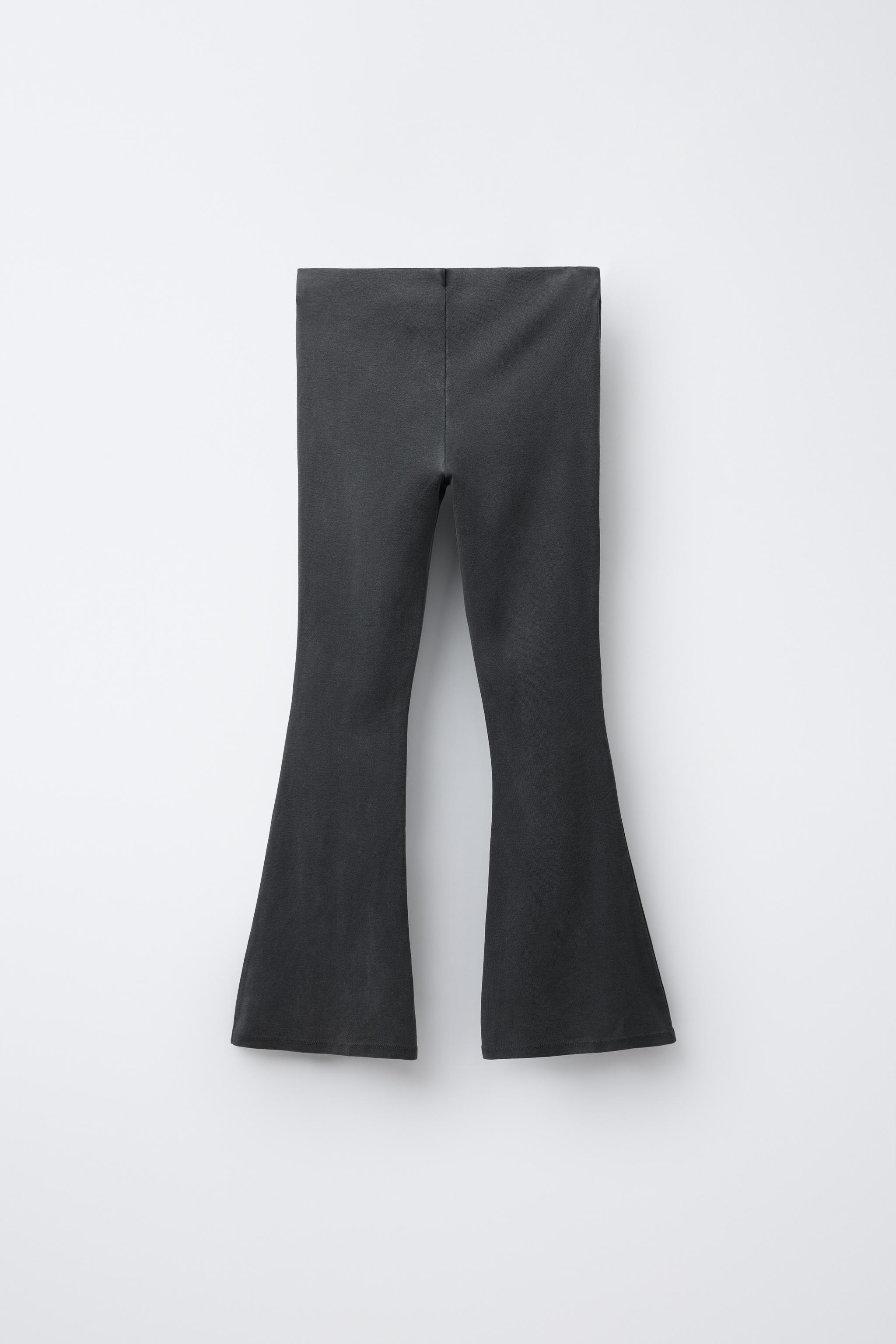 LEGGING FLARE EFFET DÉLAVÉ ÉTOILES