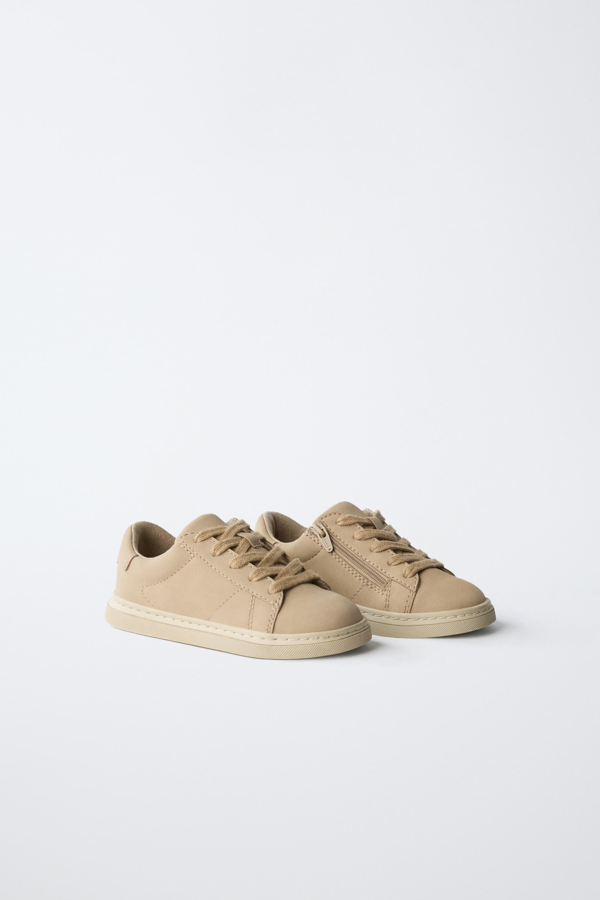 BASIC SNEAKERS — Sandy Brown