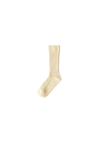 CHAUSSETTES MONTANTES CANNELÉES