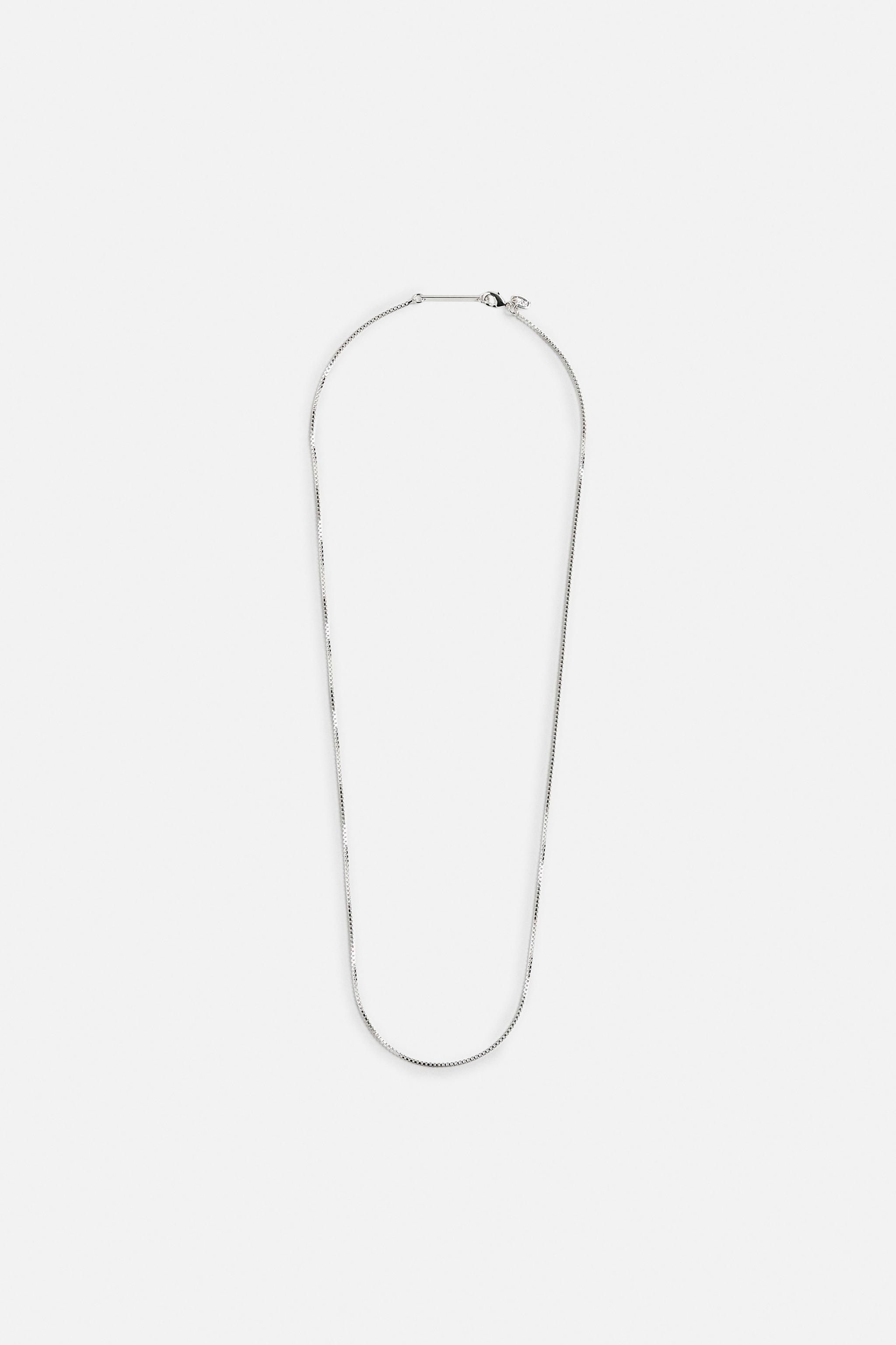 ［ZARA］メタルコードチェーン 8435/413/302 メタルコードチェーン - シルバー | ZARA Japan / 日本
