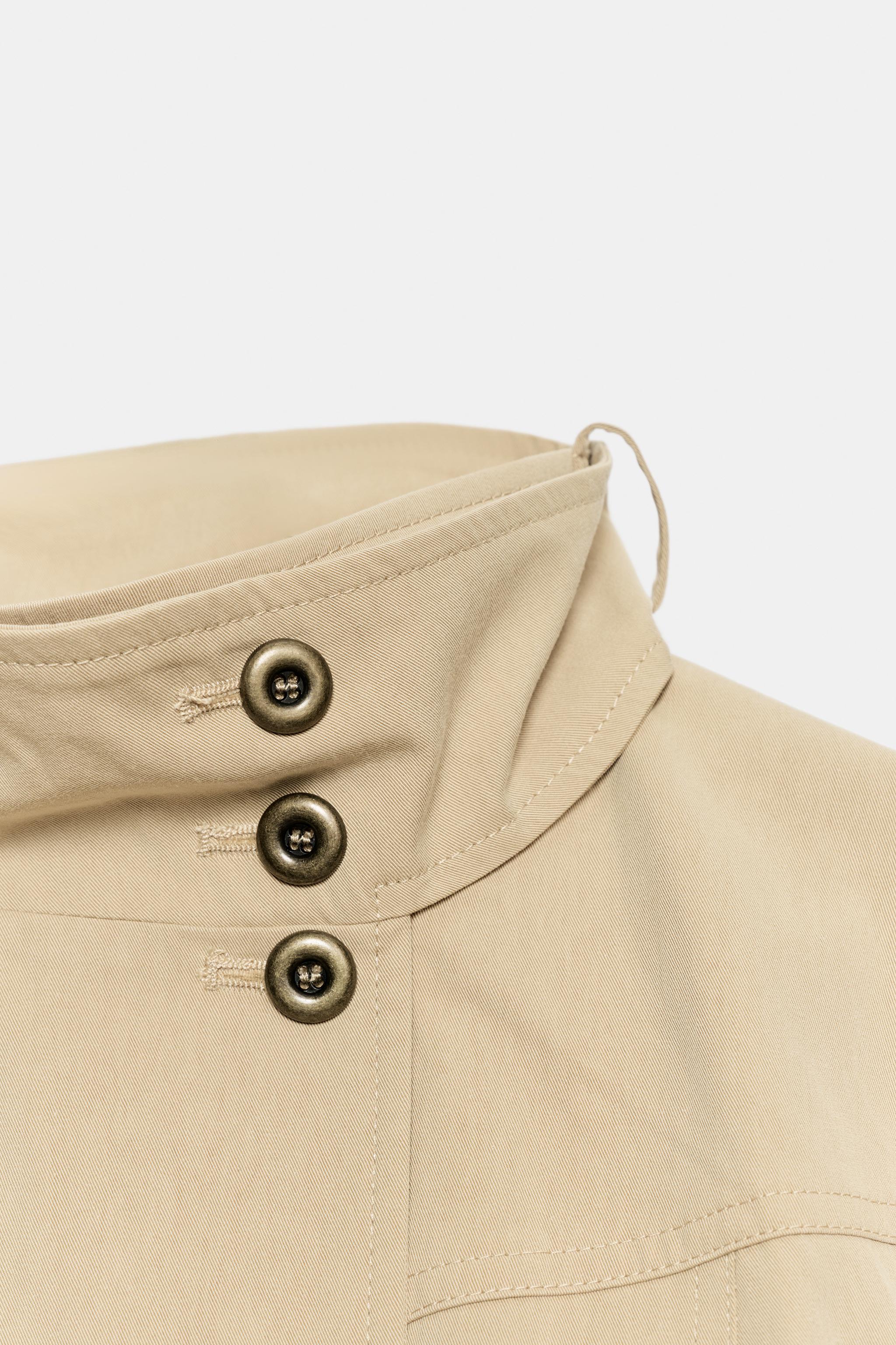 HIGH-COLLAR POCKET JACKET