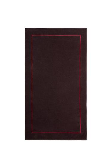 Zara JEDNOBOJNI PEŠKIR ZA PLAŽU SA PORUBOM – kupina