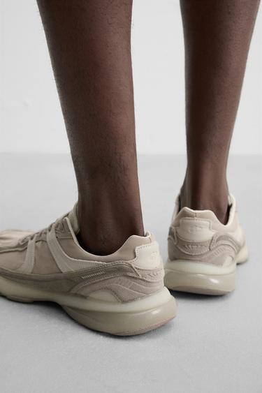MONOCHROME TRAINERS - Taupe Grey by Zara