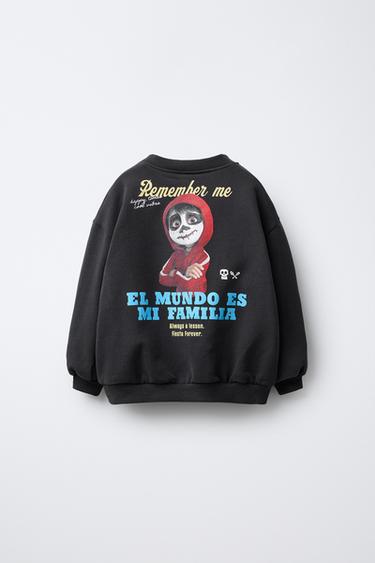 COCO © DISNEY PRINTED SWEATSHIRT - Anthracite grey by Zara - Image 1