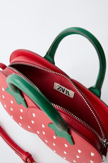 SAC BANDOULIÈRE FRAISES - Rouge de Zara - Image 3
